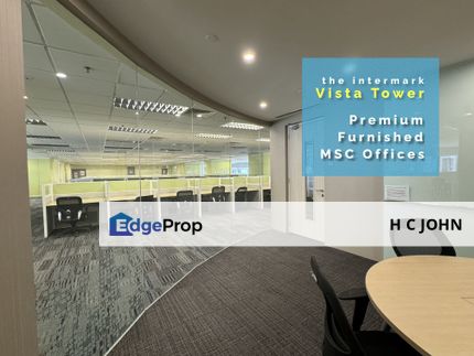 Vista Tower @ Intermark KLCC MSC Cost Saving Furnished Office Closeby Train Network, Kuala Lumpur, KLCC