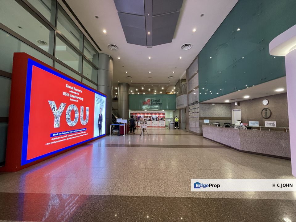 Menara Great Eastern @ Embassy Row + Great Eastern Mall - Grade A Single Wing Office, Kuala Lumpur, Ampang Hilir