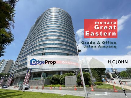 Menara Great Eastern @ Embassy Row + Great Eastern Mall - Grade A Single Wing Office, Kuala Lumpur, Ampang Hilir