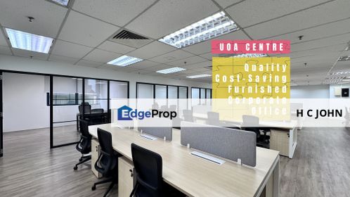 UOA Centre KLCC Pavilion Bukit Bintang Cost-Saving Furnished Office oppositre KLCC, Kuala Lumpur, KLCC