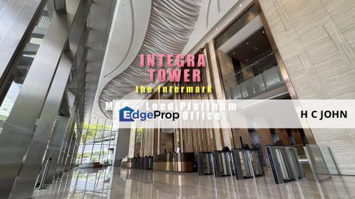 Integra Tower @ The Intermark KLCC Exclusive Vacant & Furnished Offices closeby major Train network, Kuala Lumpur, KLCC