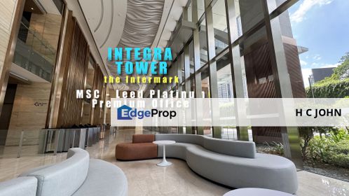 Integra Tower @ The Intermark KLCC Premium Office closeby major Train network - Single Floor Plate, Kuala Lumpur, KLCC