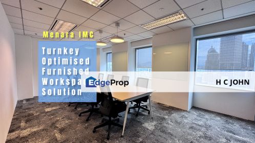 Menara IMC - KLCC Grade A Esthetic Cost Saving Furnished Offices - ready now., Kuala Lumpur, KLCC