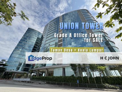 Union Tower Taman Desa Grade A Freehold Office Tower - A New Destination Your Own Headquarters, Kuala Lumpur, Taman Desa 