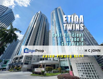 Etiqa Twins KLCC Grade A Office on Single Floor Plate with links to Pavilion-Bukit Bintang, Kuala Lumpur, KLCC