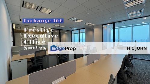 Exchange 106 Prestige Executive Furnished Suites with direct MRT link, Kuala Lumpur, KL City