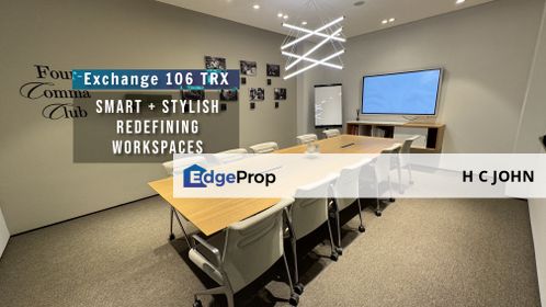 Exchange 106 TRX KLCC MSC Grade A Furnished Office (4pax) - MRT linked, Kuala Lumpur, KL City