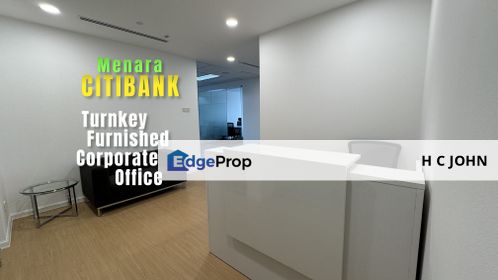 Menara Citibank KLCC – Premium Furnished Grade A Office, steps away to major Train network, Kuala Lumpur, KLCC
