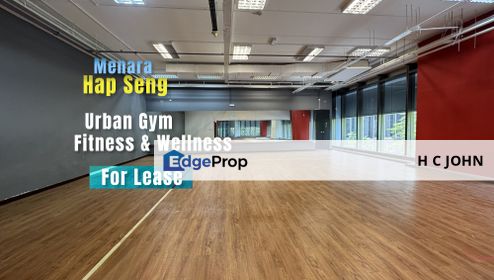 Menara Hap Seng 2 Urban Gym & Fitness Centre, Linked to The Weld, Near Pavilion-Bukit Bintang, train accessible, Kuala Lumpur, KLCC