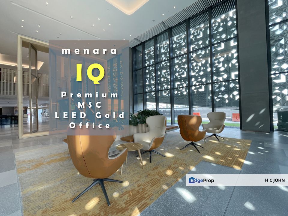 Menara IQ, TRX–KLCC: Upscale Grade A MSC Offices with Direct Access to Major Train Networks, Kuala Lumpur, Bandar Tun Razak