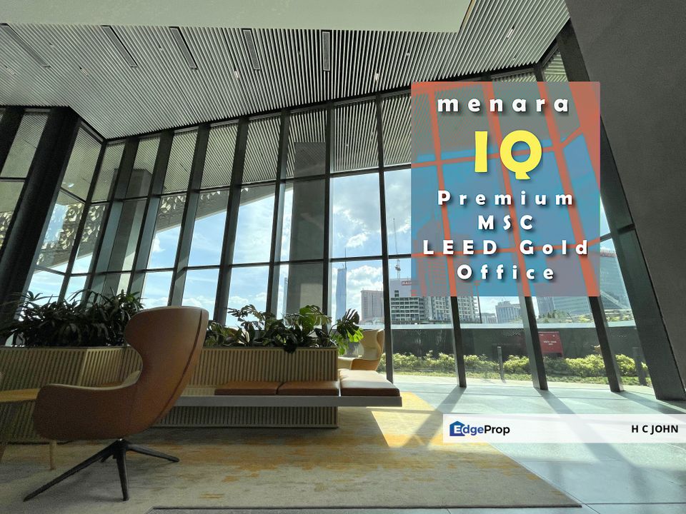Menara IQ TRX KLCC Upscale MSC Offices in Major Business Centre with direct link to Trains, Kuala Lumpur, Bandar Tun Razak