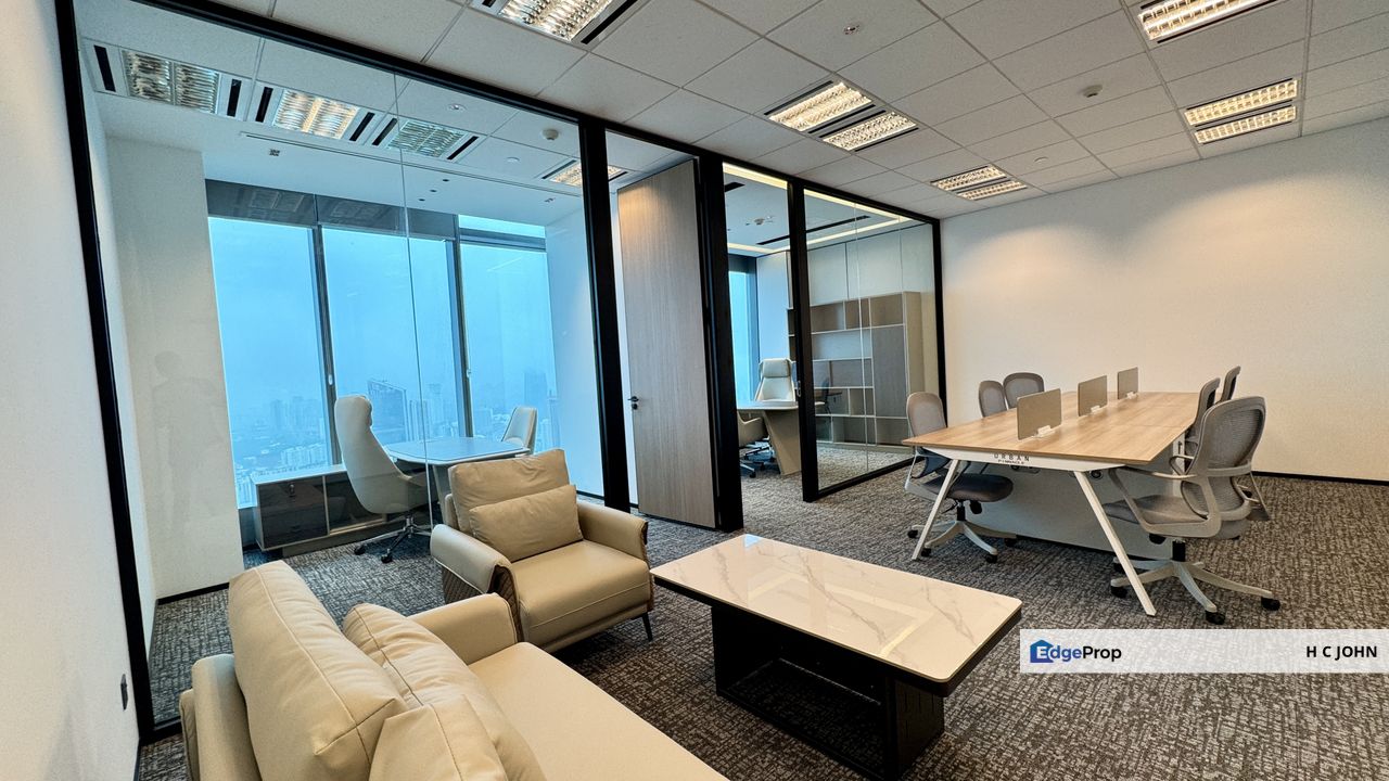 Exchange 106 Private Signature Office Suites in prime financial hub with direct link to Trains, Kuala Lumpur, KL City