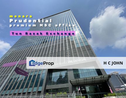 Menara Prudential @TRX Grade A MSC Office - Multi Floors, Kuala Lumpur, KL City