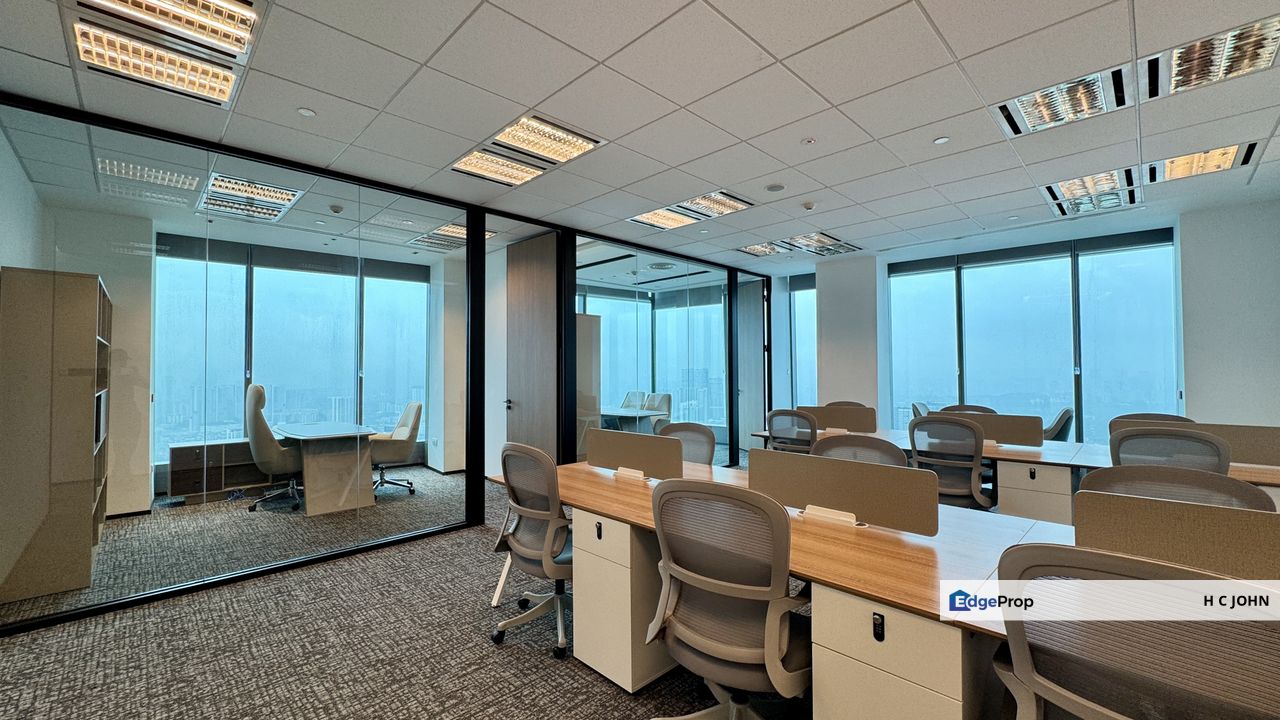 Exchange 106 Private Signature Furnished Office Suites (8-10 pax) in prime Financial hub with MRT link, Kuala Lumpur, KL City