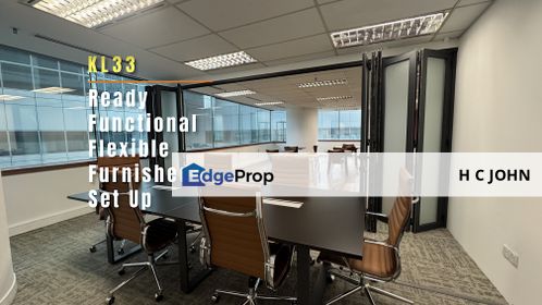 KL33 KLCC Designed Flexible Office Workspace, Train Accessible, Kuala Lumpur, KLCC