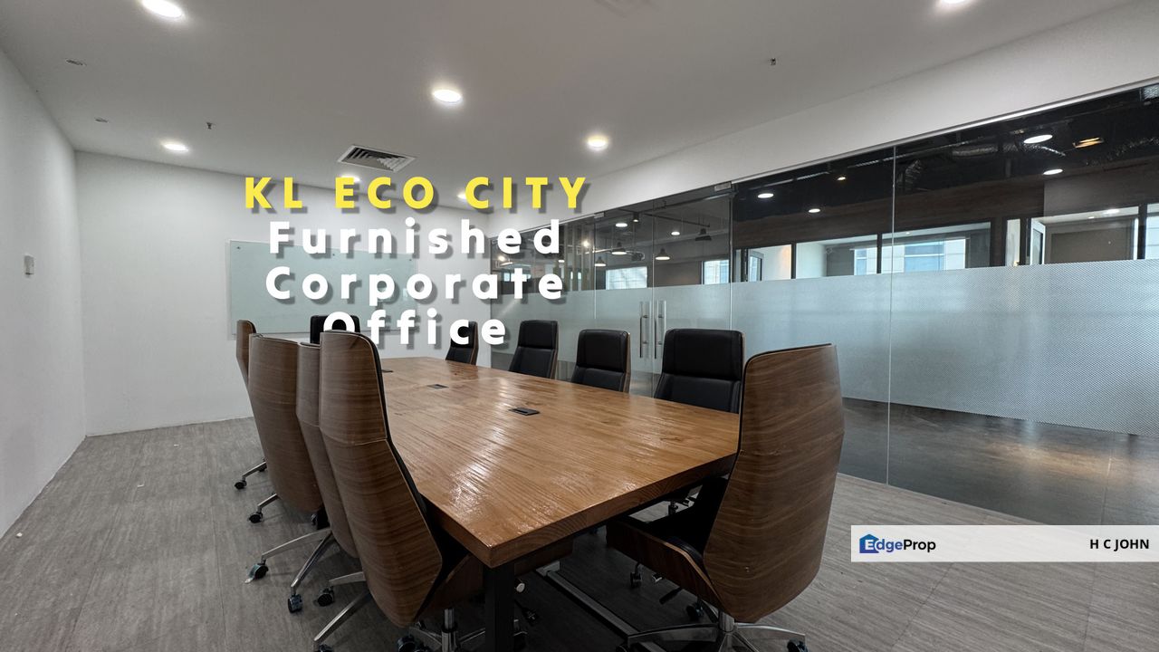 KL Eco City - The Gardens-Mid Valley City Exclusive Furnished Office, steps away to Train lines, Kuala Lumpur, Bangsar