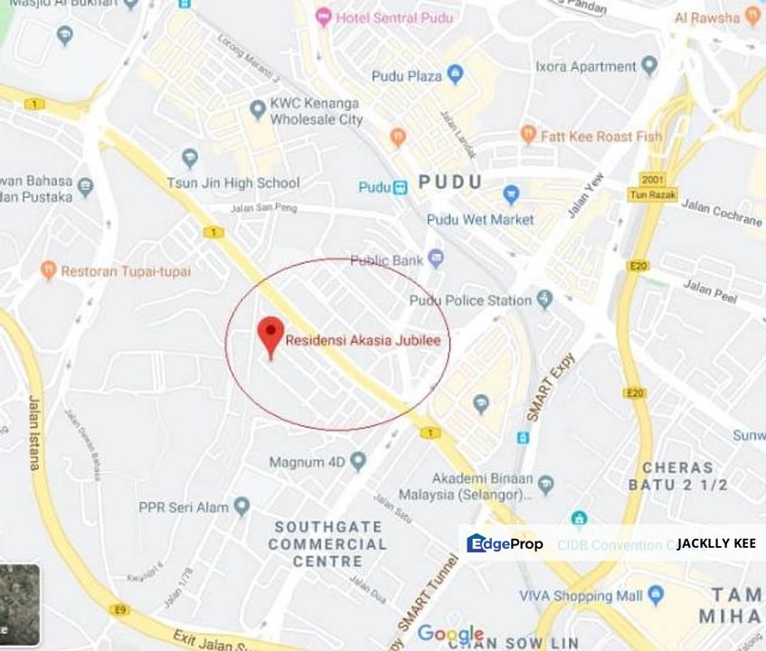 Akasia Jubilee Jalan Jubilee 3Bed 2Bath 300k , Kuala Lumpur, Pudu