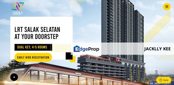 Nikka Residence 50meter To LRT Salak Selatan & KTM, Kuala Lumpur, Cheras