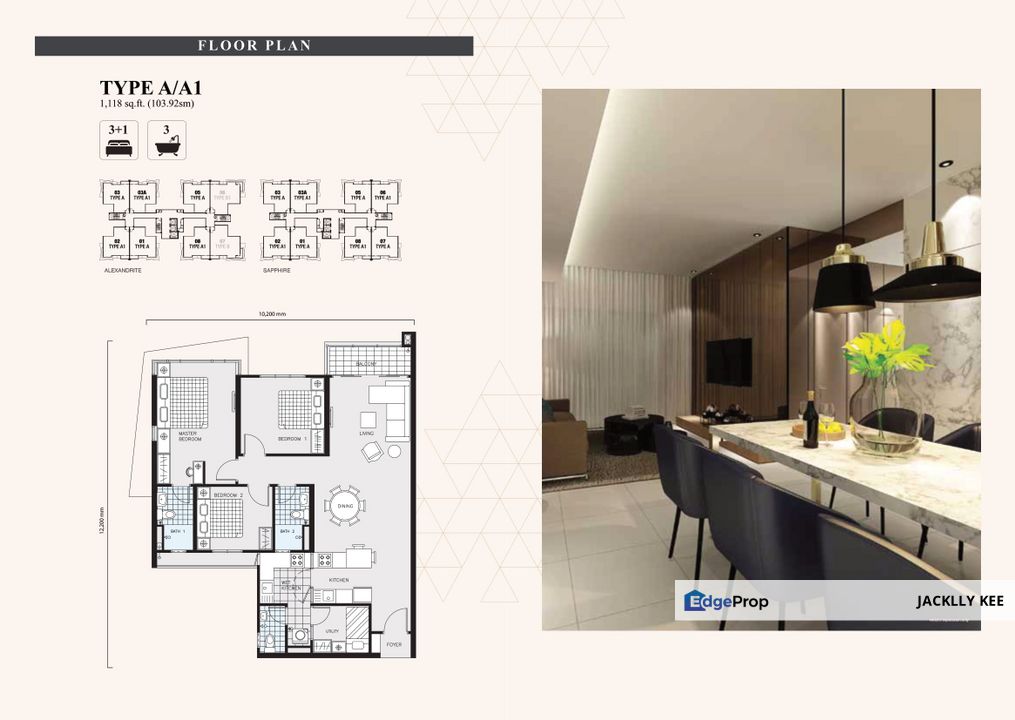 Luxury High End Condominium with KLCC View 202Unit, Kuala Lumpur, Taman Desa 