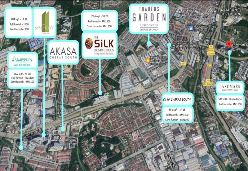 10 Meter To One Of The Busiest Cheras Commercial 