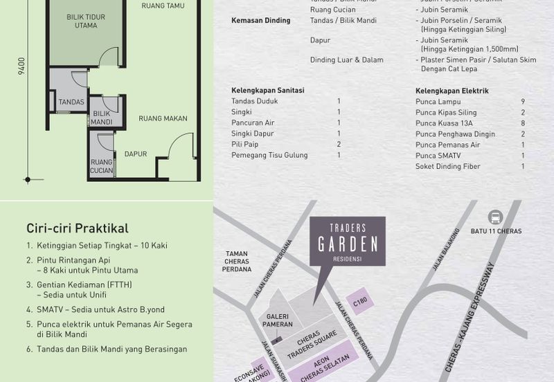 10 Meter To One Of The Busiest Cheras Commercial 