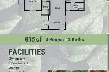 An Affordable Price in South Bangsar 3BED 2BATH 