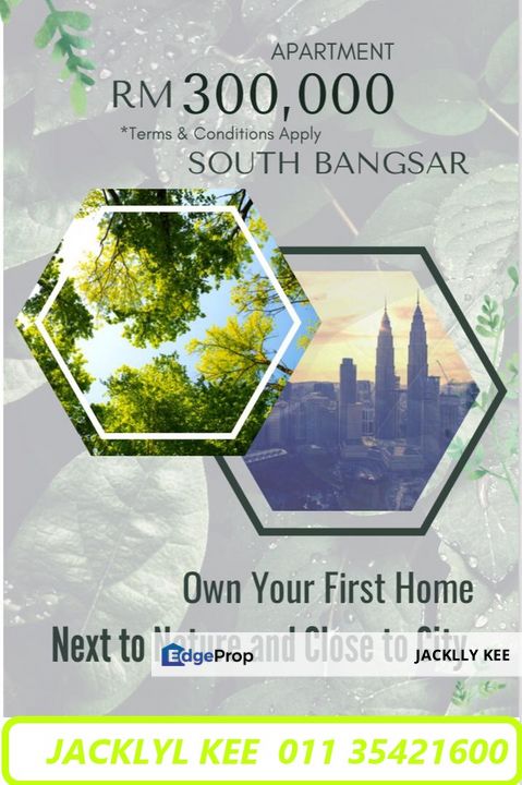 An Affordable Price in South Bangsar 3BED 2BATH , Kuala Lumpur, Bangsar South