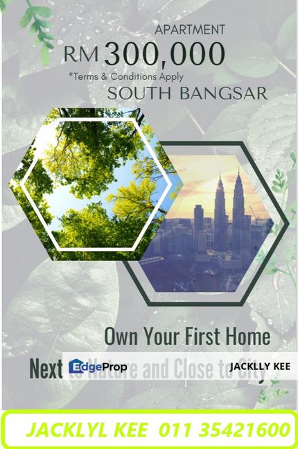 An Affordable Price in South Bangsar 3BED 2BATH , Kuala Lumpur, Bangsar South