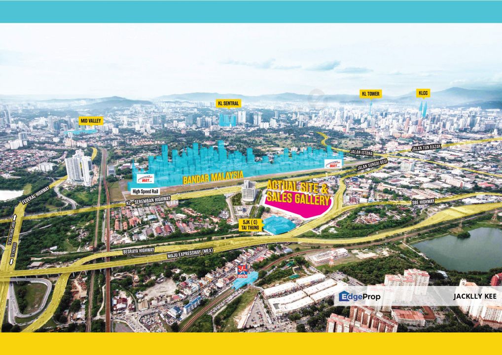 Full SkyLine KLCC View In Bandar Malaysia, Kuala Lumpur, Salak Selatan