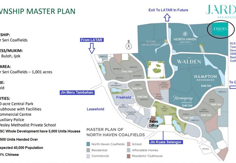 Jardin Residences @ Bandar Seri Coalfields *