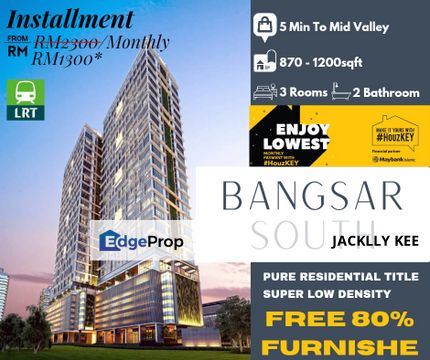 Walking Distance to MidValley & Bangsar South, Kuala Lumpur, Bangsar South