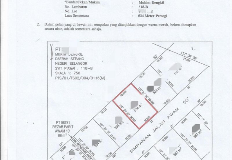 [5 MINIT BUKIT UNGGUL GOLF RESORT] Tanah Lot Banglo Kg Sungai Buah Dengkil