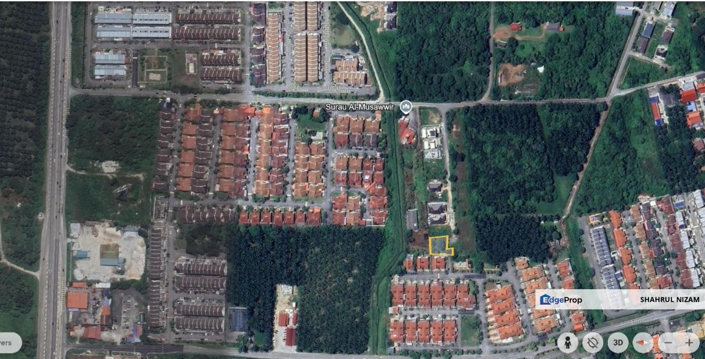 [100 METER DARI SURAU] Corner Banglo Lot Luas di Kota Warisan Sepang , Selangor, Sepang