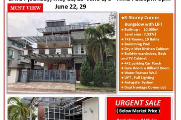 Subang Heights 3 Storey Renovated Bungalow For Sale