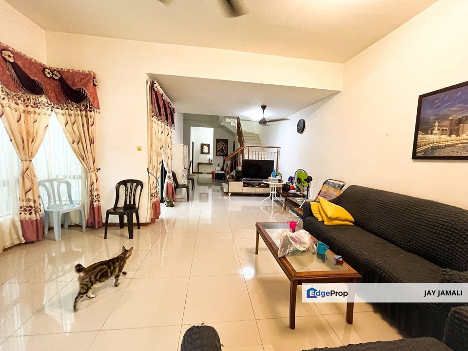 RUMAH LUAS|DOUBLE STOREY TERRACE SUPERLINK HOUSE 22 X 75 TAMAN SAUJANA KLIA KOTA WARISAN SEPANG, Selangor, Sepang