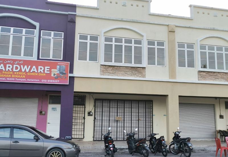 [BELOW MARKET] 2-STOREY SHOP OFFICE TAMAN SRI BAYU TUMPAT KELANTAN