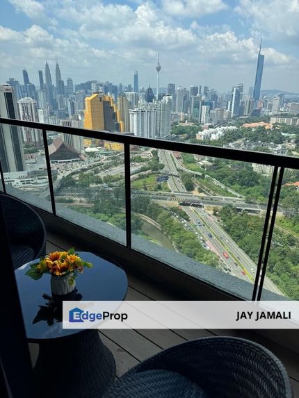 Fully Furnished | Extended Balcony - Facing KLCC, TRX, KL Tower | Duta Park Residences, Kuala Lumpur for rent, Kuala Lumpur, Jalan Ipoh