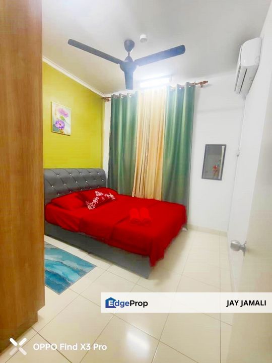 Fully Furnished |Free Wifi | Untuk disewakan Alanis Residence Blok C tingkat 16 View KLIA Kota Warisan, Sepang for rent, Selangor, Sepang