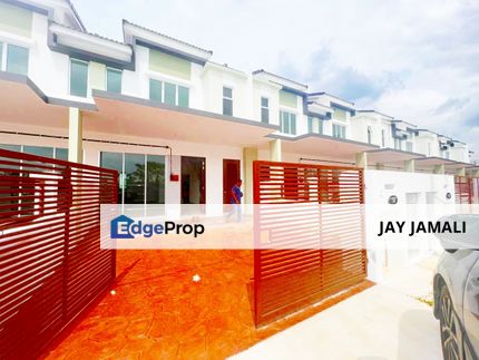 RUMAH BARU SIAP|FACING OPEN DOUBLE STOREY TERRACE TAMAN SAUJANA KLIA KOTA WARISAN SEPANG FOR SALE, Selangor, Sepang