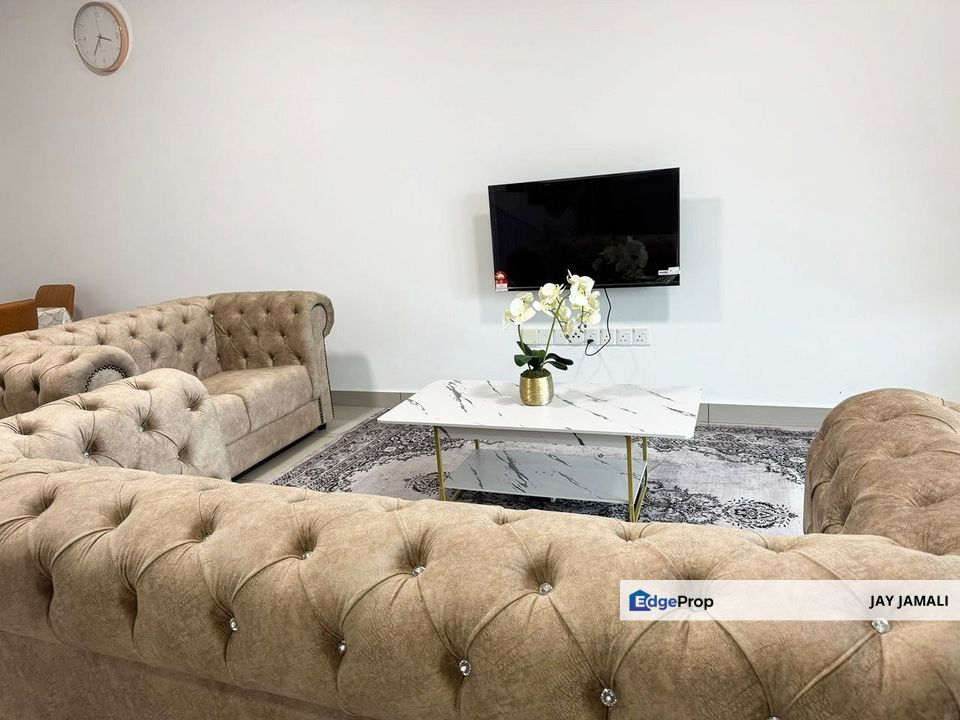 Fully Furnished FACING OPEN Double Storey Terrace @ Serenia Adiva, Serenia City, Sepang FOR RENT , Selangor, Sepang