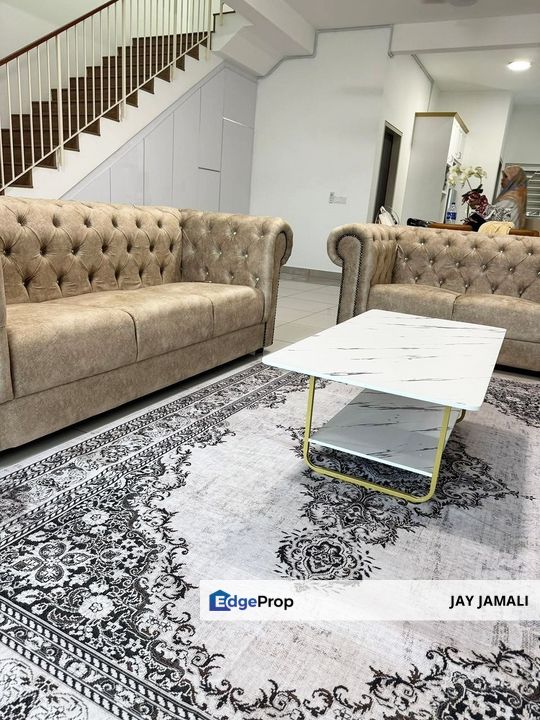 Fully Furnished FACING OPEN Double Storey Terrace @ Serenia Adiva, Serenia City, Sepang FOR RENT , Selangor, Sepang