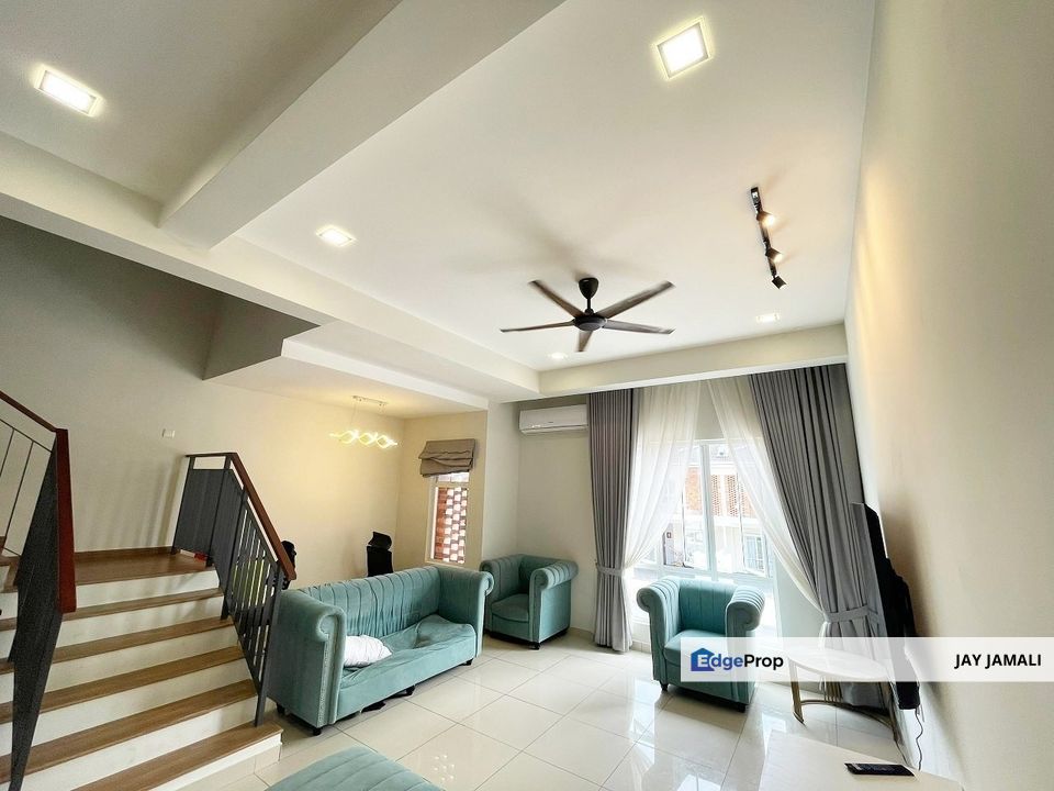 Fully Furnished 2.5 Storey Terrace @ Seni Residence Sunsuria City | Near Xiamen University & ERL | Gated Guarded, Selangor, Sepang