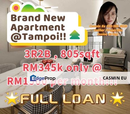 🎉Brand new apartment at Tampoi :  Strategic location Nearby Perling, Bandar Baru Uda, Tun Aminah and Sutera 5 min can reach Kipmart, Peling Mall etc., Johor, Tampoi