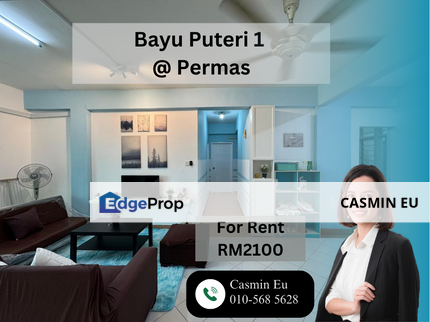 Bayu Puteri 1 @ Kempas For Rent, Johor, Johor Bahru