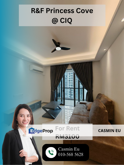 R&F Princess Cove Phase 2 For Rent, Johor, Johor Bahru