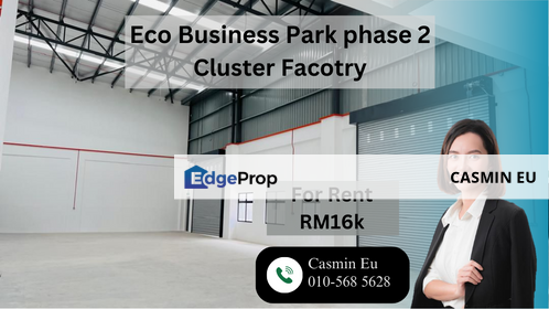 Eco Business Park 2 Phase 3 Factory For Rent, Johor, Senai