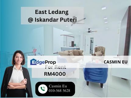 East Ledang Double Storey Link House For Rent, Johor, Nusajaya