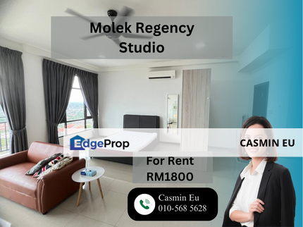 Molek Regency Studio For Rent, Johor, Johor Bahru