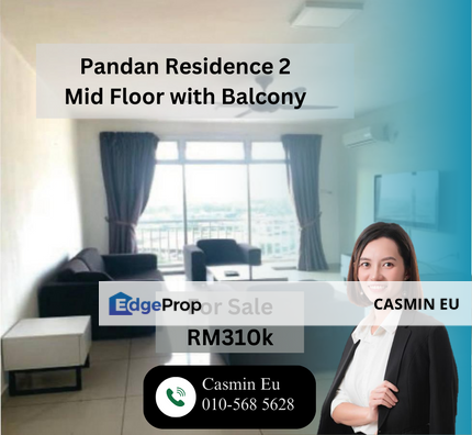 Pandan Residence 2 For Sale, Johor, Johor Bahru