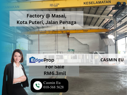 Kota Puteri Factory For Sale @ Masai, Johor, Masai